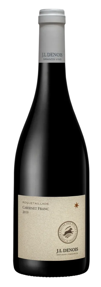 Bouteille de Cabernet Franc, vin rouge, Maison Denois